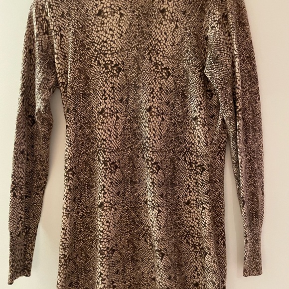 Cardigan in snakeskin pattern - Picture 2 of 6